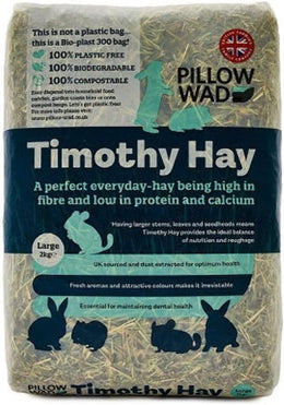 Pillow Wad Large Bio Timothy Hay 2kg