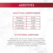 GOURMET Mon Petit Intense Fish Variety Tuna, Salmon, Trout Wet Cat Food 6x50g (Pack of 8)