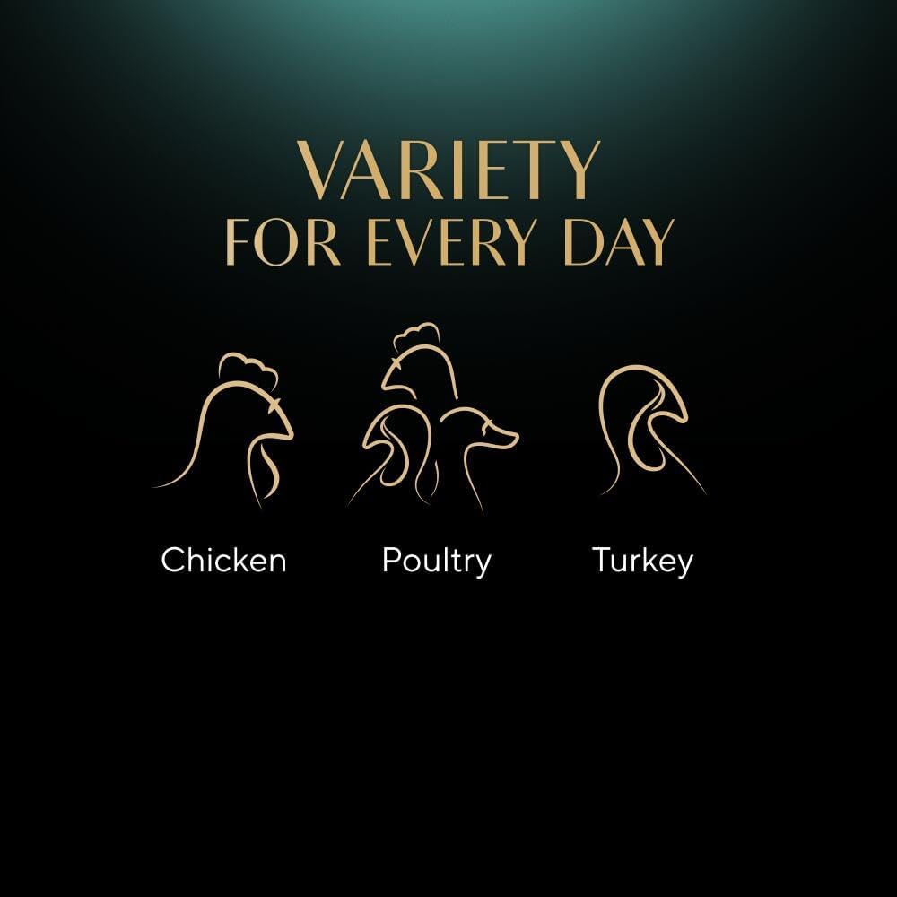 Sheba Cat Wet Food - Fresh and Fine - Cat Pouches Poultry in Gravy - 50 x 50 g Pack