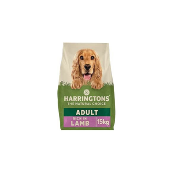 Harringtons Complete Dry Adult Dog Food Lamb & Rice 15kg - Made with All Natural Ingredients