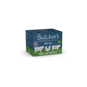 Butcher's Tripe Loaf Recipes Dog Food Tins, 24 x 400g