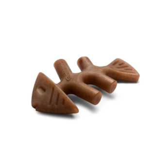 Benebone Indestructible Fishbone Dog Chew Toy for Aggressive Chewers, Long Lasting Tough Boredom Breaker for Dogs, Real Jack Salmon Flavour, For Small Dogs, Made in the USA