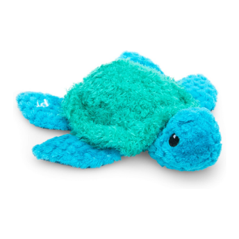 Petface (Little Petface) Talulah Turtle Plush Puppy Dog Toy with Built-In-Squeaker (Pack of 1)