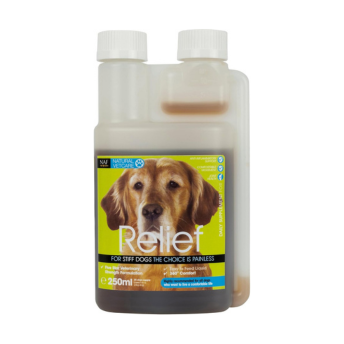 Natural VetCare Relief for Dogs 250ml – Veterinary Strength Liquid Supplement – Supports Joint Comfort, Flexibility & Mobility – With Glucosamine, MSM, Omega-3 & Boswellia