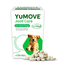 YuMOVE Joint Supplement for Dogs, Higher Strength for Joint Care, Essential Dog Hip and Joint Support for Adult Dogs Aged 6 to 8, 120 Tablets - Eco Friendly...