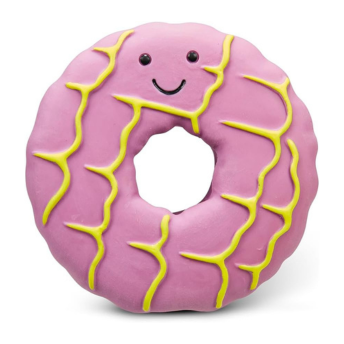 Petface Iced Ring Biscuit Latex Dog Toy (Pack of 1)