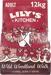 Lily's Kitchen Made with Natural Ingredients Adult Dry Dog Food Duck Salmon & Venison Grain-Free Recipe 12kg